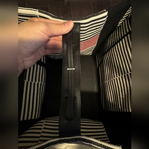 Celine Medium Striped Phantom Luggage Tote - Picture 5 of 10
